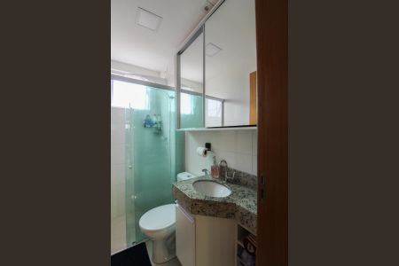 Banheiro Social de apartamento à venda com 3 quartos, 105m² em Santa Branca, Belo Horizonte