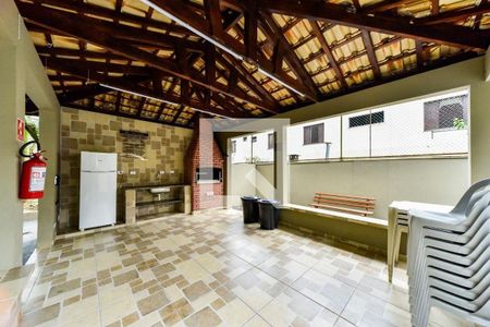 Área comum - Churrasqueira de apartamento à venda com 2 quartos, 56m² em Bairro dos Casa, São Bernardo do Campo