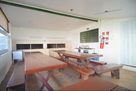 Área comum - Churrasqueira de apartamento para alugar com 2 quartos, 47m² em Scharlau, São Leopoldo