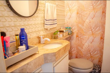 Lavabo de casa de condomínio à venda com 3 quartos, 78m² em Setor Marechal Rondon, Goiânia