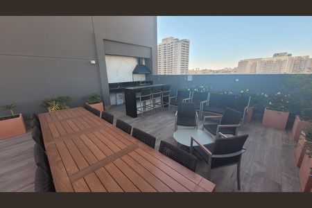 Studio para alugar com 29m², 1 quarto e sem vaga Studio para alugar com 29m², 1 quarto e sem vagaÁrea comum - Churrasqueira