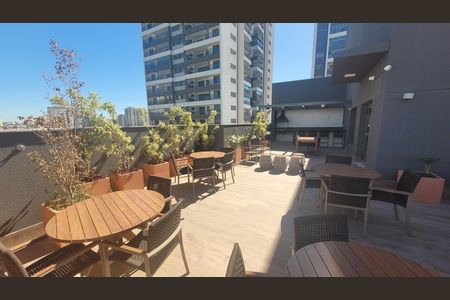 Studio para alugar com 29m², 1 quarto e sem vaga Studio para alugar com 29m², 1 quarto e sem vagaÁrea comum - Churrasqueira