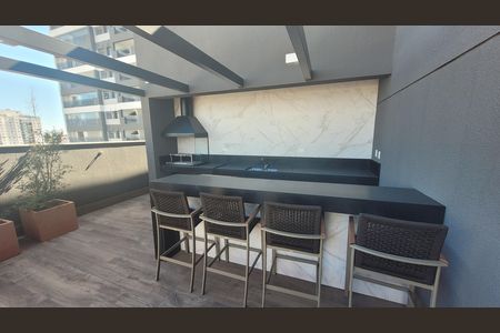Studio para alugar com 29m², 1 quarto e sem vaga Studio para alugar com 29m², 1 quarto e sem vagaÁrea comum - Churrasqueira
