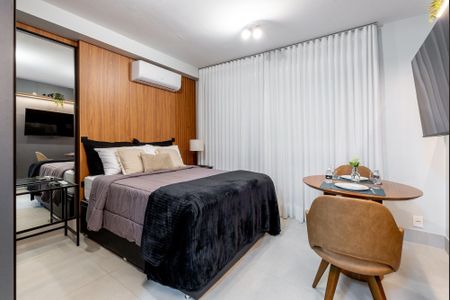 Apartamento à venda com 26m², 1 quarto e 1 vaga Apartamento à venda com 26m², 1 quarto e 1 vagaSala / Quarto