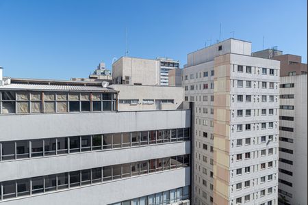 Apartamento para alugar com 25m², 1 quarto e sem vaga Apartamento para alugar com 25m², 1 quarto e sem vagaVista da Varanda da Sala
