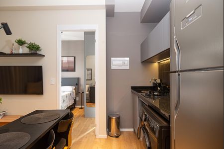 Apartamento para alugar com 25m², 1 quarto e sem vaga Apartamento para alugar com 25m², 1 quarto e sem vagaCozinha