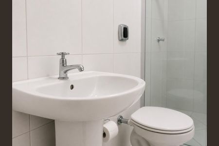 Apartamento para alugar com 35m², 1 quarto e sem vaga Apartamento para alugar com 35m², 1 quarto e sem vagaBanheiro