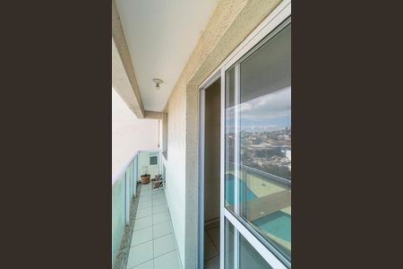 Varanda da Sala de apartamento à venda com 2 quartos, 55m² em Bonsucesso, Rio de Janeiro