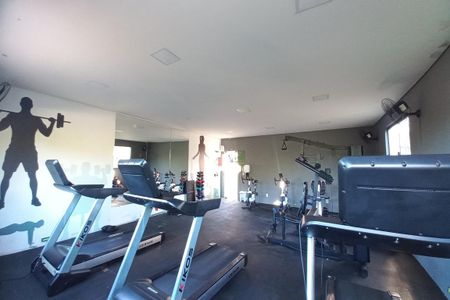 Área comum - Academia de apartamento para alugar com 2 quartos, 44m² em Jardim Anton Von Zuben, Campinas