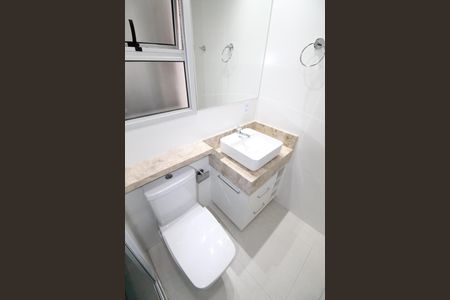 Banheiro de apartamento para alugar com 2 quartos, 56m² em Parque Industrial, São José dos Campos