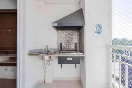 Varanda gourmet de apartamento para alugar com 2 quartos, 60m² em Vila Morelli, Mauá