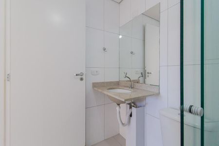 Banheiro de apartamento para alugar com 2 quartos, 60m² em Vila Morelli, Mauá