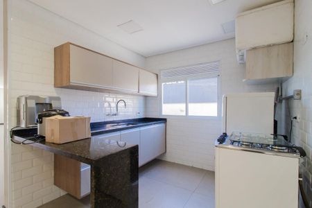 Salão de Festas - cozinha de apartamento para alugar com 2 quartos, 60m² em Vila Morelli, Mauá