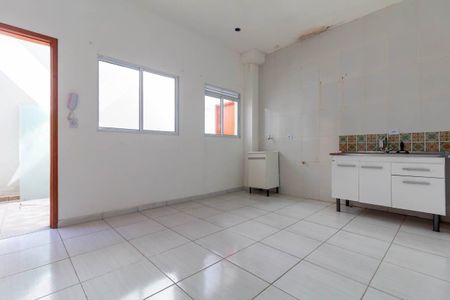 Sala, Cozinha e área de serviço de apartamento para alugar com 1 quarto, 34m² em Jardim Coimbra, São Paulo