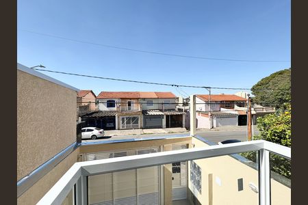 Varanda do Quarto de casa de condomínio para alugar com 1 quarto, 60m² em Jardim Mangalot, São Paulo