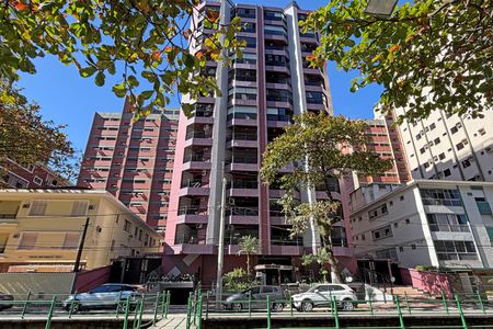 Fachada de apartamento para alugar com 1 quarto, 70m² em Aparecida, Santos