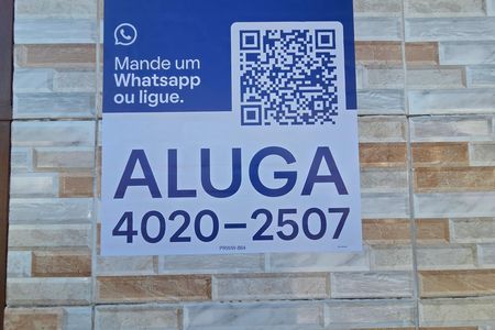 Casa para alugar com 78m², 2 quartos e 2 vagas Casa para alugar com 78m², 2 quartos e 2 vagasPlaca