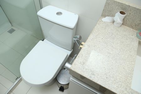 Apartamento à venda com 87m², 2 quartos e 1 vagaDetalhe do Banheiro Social