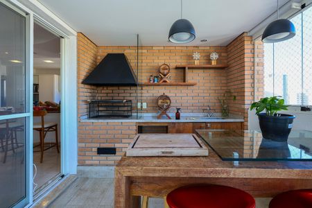 Varanda da Sala de apartamento para alugar com 4 quartos, 370m² em Vila Andrade, São Paulo