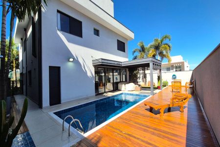 Área comum - Piscina de casa de condomínio à venda com 4 quartos, 350m² em Swiss Park, Campinas