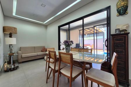 Sala de Jantar de casa de condomínio à venda com 4 quartos, 350m² em Swiss Park, Campinas