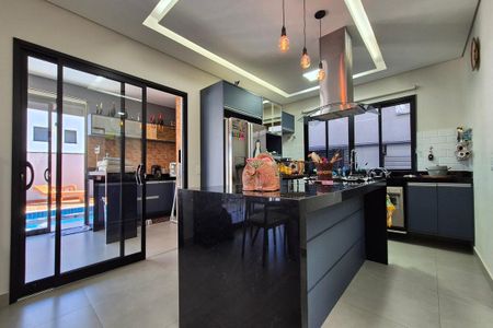 Cozinha de casa de condomínio à venda com 4 quartos, 350m² em Swiss Park, Campinas