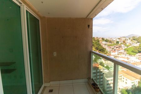 Varanda da Sala de apartamento para alugar com 2 quartos, 85m² em Icaraí, Niterói