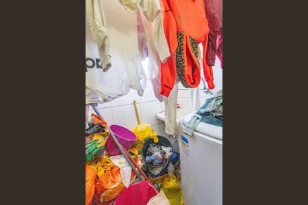 Área de serviço  de apartamento à venda com 2 quartos, 59m² em Centro, Diadema