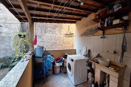 Área de Serviço de casa à venda com 3 quartos, 189m² em Parque Itrapoã, Santo André