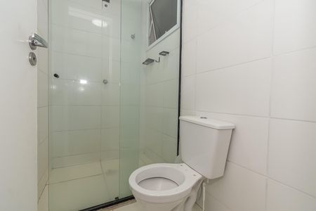 Banheiro da Suíte  de apartamento para alugar com 2 quartos, 57m² em Vila Real, Hortolândia