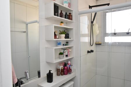 Banheiro Social de apartamento para alugar com 2 quartos, 50m² em Vila Nambi, Jundiaí