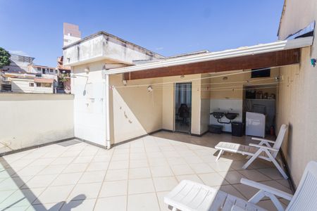 Varanda/Área de Serviço no 3° Andar de casa à venda com 3 quartos, 111m² em Nova Vista, Belo Horizonte