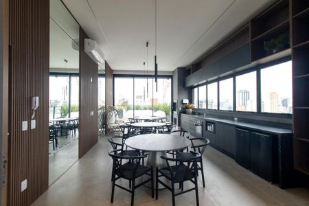 Studio à venda com 21m², 1 quarto e sem vagaÁrea comum - Salão de festas