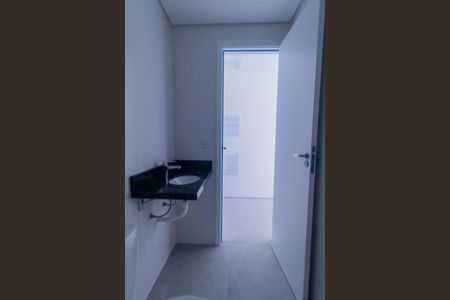 Banheiro Social de kitnet/studio à venda com 1 quarto, 21m² em Centro, Curitiba