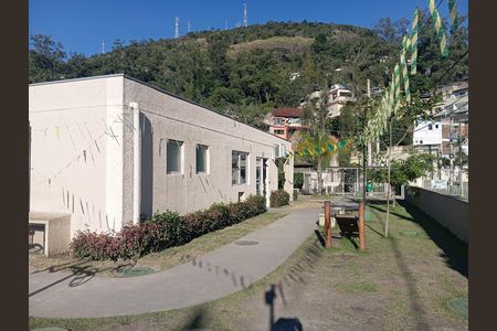 Área externa de apartamento à venda com 1 quarto, 40m² em Itanhangá, Rio de Janeiro