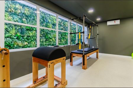 Studio para alugar com 32m², 1 quarto e 1 vaga Studio para alugar com 32m², 1 quarto e 1 vagaÁrea comum - Academia