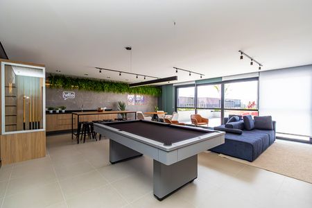 Área comum de kitnet/studio à venda com 1 quarto, 20m² em Centro, Curitiba