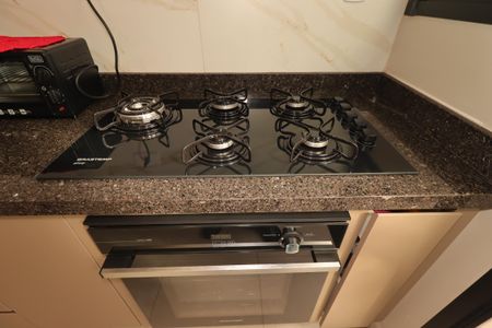 Cozinha - Cooktop de apartamento à venda com 2 quartos, 53m² em Jardim Santo Alberto, Santo André