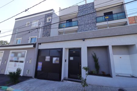 Fachada de apartamento à venda com 2 quartos, 53m² em Jardim Santo Alberto, Santo André