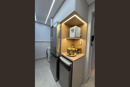Cozinha de apartamento à venda com 2 quartos, 60m² em Ouro Preto, Belo Horizonte