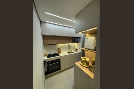 Cozinha de apartamento à venda com 2 quartos, 60m² em Ouro Preto, Belo Horizonte