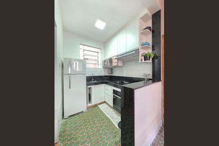 Cozinha de apartamento à venda com 3 quartos, 93m² em São Pedro, Belo Horizonte