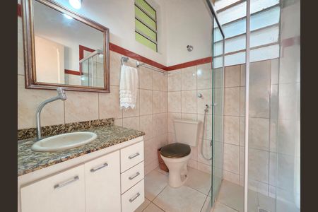 Banheiro da Suíte de apartamento à venda com 3 quartos, 93m² em São Pedro, Belo Horizonte