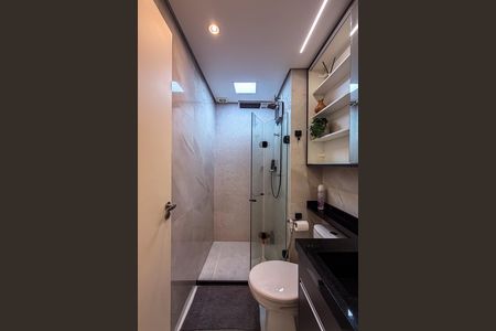 Banheiro de apartamento à venda com 2 quartos, 44m² em Parque da Mooca, São Paulo