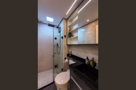 Banheiro de apartamento à venda com 2 quartos, 44m² em Parque da Mooca, São Paulo