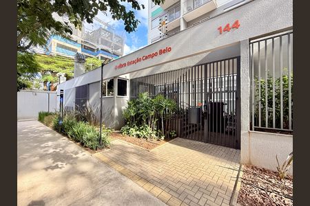 Fachada de apartamento para alugar com 1 quarto, 28m² em Campo Belo, São Paulo
