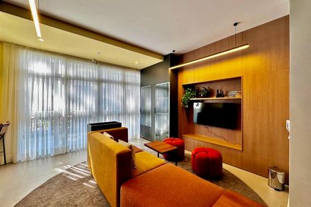 Área comum de apartamento para alugar com 1 quarto, 28m² em Campo Belo, São Paulo