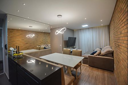 Sala de apartamento à venda com 3 quartos, 80m² em Rudge Ramos, São Bernardo do Campo