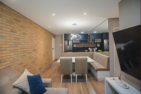 Sala de apartamento à venda com 3 quartos, 80m² em Rudge Ramos, São Bernardo do Campo
