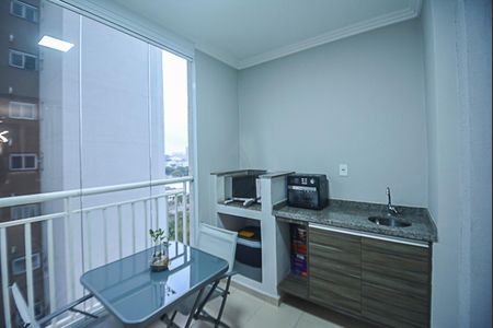 Varanda gourmet de apartamento à venda com 3 quartos, 80m² em Rudge Ramos, São Bernardo do Campo